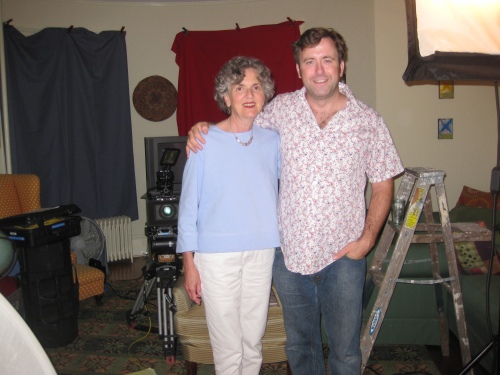 My godmother Christine Trufant. Christine is probably the biggest reason i stuck with directing from high school. She took me to a play every month for my entire teen years. And her interview was spectacular. 